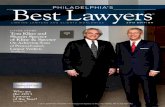 PHILADELPHIA'S B&st Lawyers COVER STORY Tom Kline and ...€¦ · personal injury verdicts over the past three Most recently, Specter secured a million jury verdict in Allegheny County—the