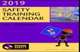 July – Decembertraining.psc411.com/test1/psc_calendar_2019/Full... · HAZWOPER: 8 hr, 16 hr, 24 hr, 40hr, HAZWOPER Annual Refresher HAZWOPER General Site Worker HAZWOPER Incident