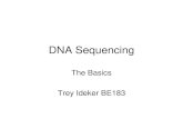 DNA Sequencing - University of California, San Diegochianti.ucsd.edu/.../Lectures/BE183Lt5DNAsequencingI.pdfDNA sequencing in 1977 •Maxam/Gilbert (Chemical) •Enzymatic (Sanger)