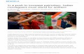 In a push to increase patriotism, Indian moviegoers must ...romageo.weebly.com/.../homework_1_indias_cinema.pdf · theaters in India to play the national anthem. Photo by Subir Haider/India