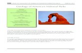 Geology of America’s National Parks - DePau › files › resources › geos_107_2011sp_wilk.pdf · 2013-04-17 · • Geologic History of Utah by L.F. Hintze, (BYU, 1988). •
