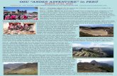 OSU “ANDES ADVENTURE” in PERÚnrem.okstate.edu/study-abroad/PERUNARRATIVEITINERARYMarch12… · head to Fundos Chincheros, and old hacienda on the northwest shore of Lake Titicaca.