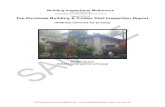 Report: Pre Purchase Building & Timber Pest …...© Building Inspections Melbourne – Report Index VISUAL BUILDING INSPECTION REPORT 3 Interior Condition Report 7 LAUNDRY 9 ...