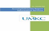 Accomplishments Report Information Services › IS › policies › accomplishments... · IS Accomplishment Report │ July – December 2014 Executive Summary │ Executive Summary