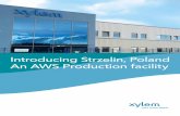 Introducing Strzelin, Poland An AWS Production facilitydocumentlibrary.xylemappliedwater.com/files/2017/... · energy, reduce life-cycle costs and provide environmental benefits to