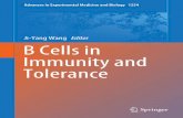 Ji-Yang Wang Editor B Cells in Immunity and Tolerance · Antibodies are not just effector molecules, but also regulate humoral immune responses, both positively and negatively, through