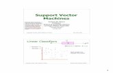 Support Vector Machines - Western Universitydlizotte/teaching/slides/svm_1.pdf5 Copyright © 2001, 2003, Andrew W. Moore Support Vector Machines: Slide 9 Maximum Margin x f α yest