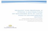REQUEST FOR ProPOSAL 4 Period 3 Distribution of Naloxone ... 4 Period 3... · 1st report (April 16, 2018 – June 30, 2018) prior to July 31, 2018. 2nd report (July 1, 2018 – September