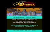20 Annual Conference of the European BioSafety …...8 20th Annual Conference of the European Biosafety Association Friday, 28 April 2017 08:30 Coffee Page Session 4 Applied biosafety