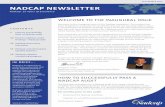 Nadcap newsletter 1508 - Performance Review Institute · NADCAP NEWSLETTER Nadcap: 25 Years of Excellence SEPTEMBER 2015 Welcome to the inaugural issue of this nadcap newslett er.
