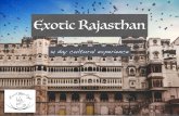 Rajasthan 14 days-A - â€؛ ... â€؛ Rajasthan-14-days.pdfآ  Jaisalmerâ€”Jodhpur Day 7 Jaisalmer No trip