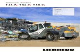 Telescopic Handlers - Liebherr...tem compensates for slants. Further-more, their intelligent overload warning system constantly informs the operator about the current load carrying