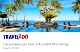 Personalising Email & Content Marketinggenesysdownload.co.uk/.../Joel_Brandon-Bravo_Travelzoo.pdf5 million Mobile app downloads worldwide Millions around the world TRUST Travelzoo