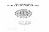 University of California RESIDENCE POLICY and GUIDELINESselinaeducation.weebly.com/uploads/2/5/6/0/25600096/uc... · 2018-08-29 · 5 I. TERMS and DEFINITIONS Adjustment of Status