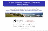 Douglas–Rachford Feasibility Methods for Matrix Compl · applications of the method to a variety of (real) matrix reconstruction problems. In particular, consider matrix completion