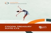cogon Treasury Suite CTS EN€¦ · cogon treasury suite cts – advantages at a gLance: Drill downs provide detailed informati-on about forecasts and bank statement items. The Cash