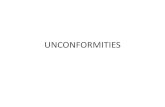 UNCONFORMITIES - Georgia Southwestern State Universityitc.gsw.edu/faculty/bcarter/histgeol/unconf/unconf.pdf• Unconformities are depositional contacts that overlie rocks distinctly