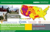 Analysis of Low-Temperature Utilization of Geothermal ... › geothermal › pdfs › ...• This project aims to provide a comprehensive assessment of the full potential of low -temperature