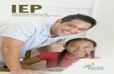IEP BOOK FINAL · with the school personnel and provide expertise in the areas of planning, assessment and programming. It is critical that parents take an active role in the decisions