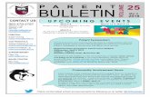 P A R E N T ME 25 BULLETIN - YRDSB · 2018-03-02 · A2. Mindsets and Habits: The keys to supporting your child’s success in school and in life- John Steh Maximum 40 Participants