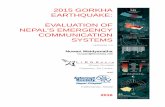2015 GORKHA EARTHQUAKE: EVALUATION OF NEPAL'S …lirneasia.net/wp-content/uploads/2016/04/Nepal... · Evaluation of Nepal's Emergency Communication Systems They first used generators