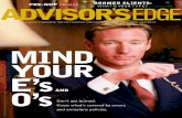 mind your - Advisor's Edge€¦ · mind your Don’t get burned. Know what’s covered by errors and omissions policies. Canada’s magazine for the finanCiaL ProfessionaL • june