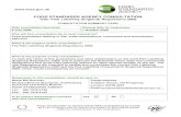 FOOD STANDARDS AGENCY CONSULTATION Title: Fish Labelling ... · 1. This consultation is on the proposed Fish Labelling (England) Regulations 2009. This is intended to update and consolidate