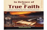 In The Defence Of the True Faith - Advice For Paradise...In The Defence Of the True Faith 10 Preface to the Revision In the Name of Allah, the Most Beneficent, the Most Merciful All