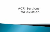 ACFJ Services for Aviation...ACFJ Operational space weather service (RWC Australia) Established in 1947 as the "Ionospheric Prediction Service" (IPS) Supporting industry, government,