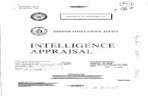 ~J ~TELLIG -~NCE APPRAISA - esd.whs.mil › Portals › 54 › Documents › FOID › Special_C… · ment by the joint military-civilian team. 26 Mar 76 DIA Intelligence Appraisal