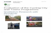 Evaluation of the Cycling City and Towns Programme · 2012-08-15 · Cycling England, and built on earlier experience in six Cycling Demonstration Towns which began receiving funding