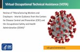 Virtual Occupational Technical Assistance (VOTA) · Chemical Manufacturing Concrete and Concrete Products Fireworks Food Processing Lead Smelters Lubricant Manufacturing Metal Manufacturing