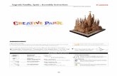 Sagrada Familia, Spain : Assembly Instructions · Sagrada Familia, Spain : Assembly Instructions A. Tower of the Virgin Mary/Tower of Jesus Christ/Crossing ...