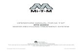 OPERATORS MANUAL FOR Mi-T-M WTR SERIES › pdf › manuals › water-treatment › wtr › WTR... · 2019-08-05 · WTR Automatic Backwash Series Operator's Manual 3 Congratulations