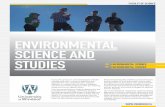 ENVIRONMENTAL SCIENCE AND STUDIES - uwindsor.ca · Environmental Studies students connect the tools and principles of environmental science with principles from social science, arts,