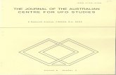 THE JOURNAL OF THE AUSTRALIAN CENTRE FOR …noufors.com/Documents/Books, Manuals and Published Papers...The Journal of the Australian Centre for UFO Studies - Volume 6. Number 2. March/April