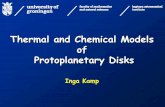 Thermal and Chemical Models of Protoplanetary Disks › coolstars › presentations › coolstars_kamp.pdf · [Spaans et al. 1994, Kamp & Sammar 2004] H 2,CO photodissociation C ionisation