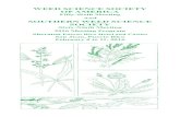 WEED SCIENCE SOCIETY OF AMERICAwssa.net/wp-content/uploads/2016-WSSA-SWSS-Program.pdf · WEED SCIENCE SOCIETY OF AMERICA Fifty-Sixth Meeting And SOUTHERN WEED SCIENCE SOCIETY Sixty-Ninth
