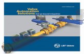 Valve Automation Solutions that go beyond integration€¦ · Electric Actuators. Limit Switch • Micro / Proximity Switch (SIL2 / SIL3-capable) ... In industrial plants, in the