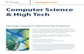 Computer Science & High Tech - Springer · 2012-04-27 · computer graphics, computer imaging, computer vision, image processing, media design, multimedia information systems, and