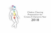 Chakra Clearing Preparation for Create A Dynamic Year 2018 · Chakra Clearing Preparation for ... Core Chakra Guíde . Create a (Dynamic Year Are gov read/ to expan/govr (fe an/ business