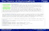 The Theory of Hummingbirds - Pajama Press · The Theory of Hummingbirds The Theory of Hummingbirds B k 1 This guide has been developed for use in classroom book clubs/literature circles.