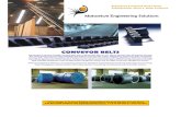 Matwetwe Conveyer Profile A3matwetwe.co.za/links/Matwetwe Eng Conveyer Belts.pdfNN Conveyor Belt Product feature: Nylon is one of the best quality synthetic fibers. The nylon canvas