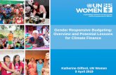 Gender Responsive Budgeting: Overview and Potential ...€¦ · • Data availability and transparency –issues include lack of sex-disaggregated data, limitations in data accessibility