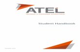 Student Handbook - ATEL · Student Handbook Induction Trainee Induction Trainee induction will be undertaken in conjunction with the commencement of training and assessment for all
