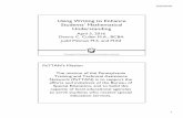 Using Writing to Enhance Students’ Mathematical …...2016/04/11  · 3/23/2016 Using Writing to Enhance Students’ Mathematical Understanding April 5, 2016 Dennis C. Cullen M.A.,