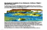 Geological Insights from Malaysia Airlines Flight MH370 ... · Geological Insights from Malaysia Airlines Flight MH370 Search A rich trove of marine geophysical data acquired in the
