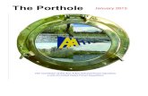 The Porthole January 2015 · 2015-01-29 · Photographer needed to take pictures at our meetings and e-mail them to our Porthole publisher. ... Florida to visit our family at Eglin