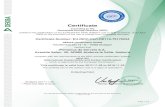 Certificate - Grup Heracles · Certificate Number: EU-ISCC-Cert-DE110-75170254 DEKRA Certification GmbH Handwerkstraße 15 * D – 70565 Stuttgart certifies that Pirinenca de Serveis