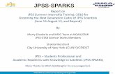 JPSS-SPARKS › star › documents › ...STAR JPSS Annual Science Team Meeting, 8-12 August 2016 1 JPSS-SPARKS Report on JPSS Summer Internship Training -2016 for Grooming the Next